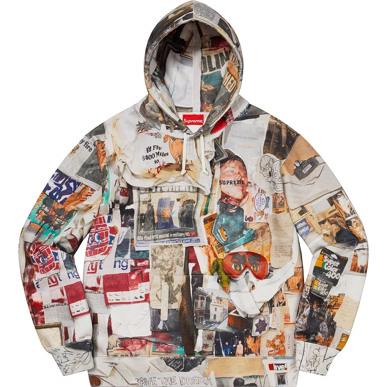 Dash's Wall Hooded Sweatshirt view 3